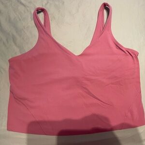 Lululemon Align Crop Tank - size 16